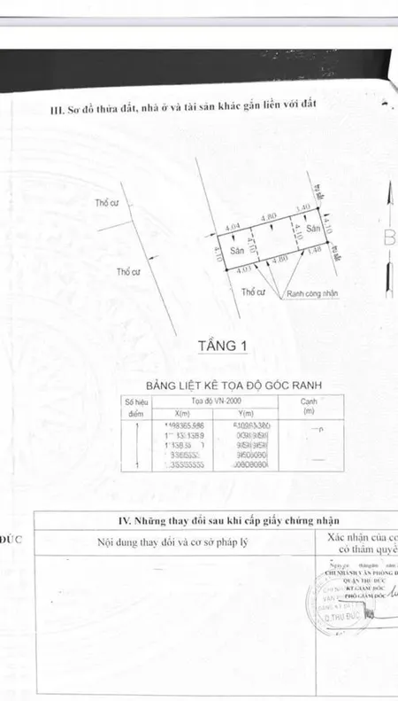 Bán đất 50m trường thọ hxh đường 10m cách mặt tiền 3m chỉ 6 tỷ