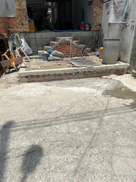 Bán đất mặt tiền hẻm 45 lê cơ, an lạc, bình tân đường thông thoáng