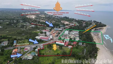 Chủ ngộp bank cần bán gấp 8794m2 full thổ cư mặt tiền lý thái tổ tân tiến lagi lâm đồng