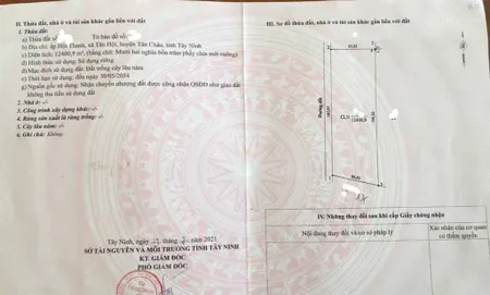 Kẹt tiền bán gấp đất mt đường 24 hội thạnh, tân hội, tân châu, tây ninh