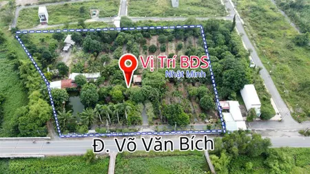 Bán đất 10.134m2 mặt tiền đường võ văn bích bình mỹ củ chi
