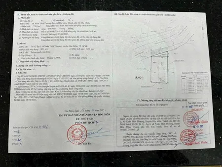 SIÊU RẺ NHÀ VƯỜN (13X24) MT XUÂN THỚI THƯỢNG 24, HÓC MÔN.