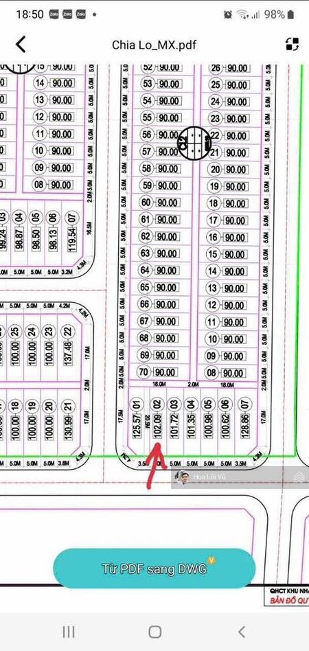 Bán Gấp. Bán đất tại Long Châu Star- Mẫn Xá, Yên Phong. DT 102m2. Giá 4,2 tỷ.