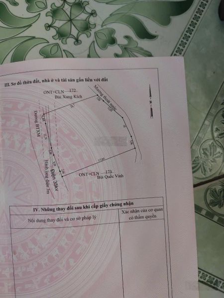 Bán đất thổ cư đẹp tại Thọ Văn, Tam Nông, Phú Thọ, 1033m2, chỉ hơn 2 tỷ
