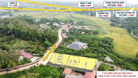 Chính chủ bán lô đất 126m2 thổ cư 50 tại tt Nhã Nam,đường to 10m,giá mềm cho nhà đầu tư:480 triệu