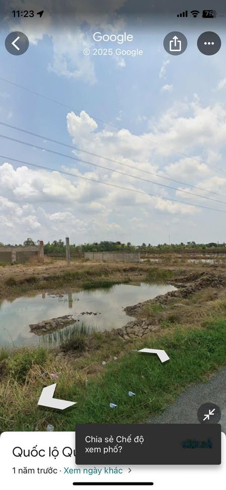 Bán đất tại Quản lộ Phụng Hiệp, Phong Thạnh Tây A, Phước Long, Bạc Liêu, 6,5 tỷ, 4000 m2