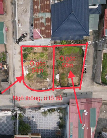Chính chủ bán lô góc 50m2, gần Văn Quán, Thanh Oai, sổ đỏ, ô tô đỗ cửa, giá nhỉnh 3 tỷ