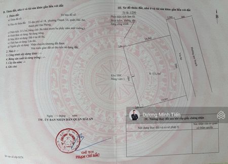 313.5m2 đất biệt thự đường Ngô Hùng gần TĐC Sao Sáng - ngang 20m - đường 12m