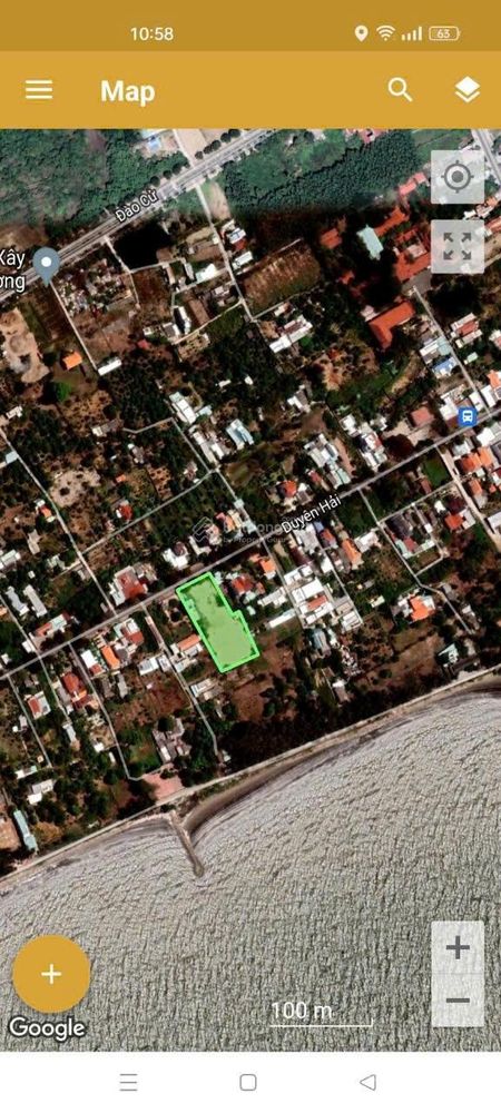 Bán đất 2700m2 có 800m2 thổ cư, mặt tiền đừơng duyên hải, cạnh vinhome cần giờ