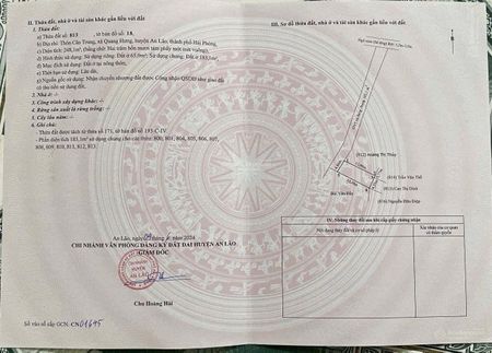 Bán lô đất 65m2 chính chủ tại Câu Trung Quang Hưng An Lão