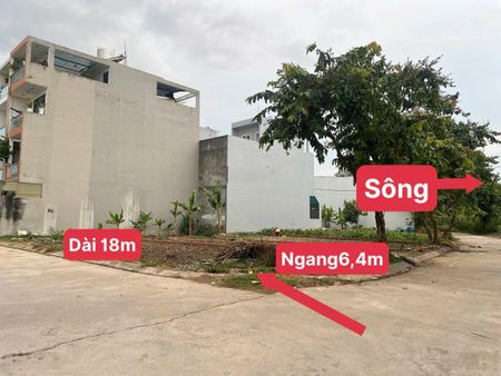 Bán đất góc 2 mặt tiền 119,5m2, view sông đường số 8, Trường Thạnh, giá 5ty8 TL