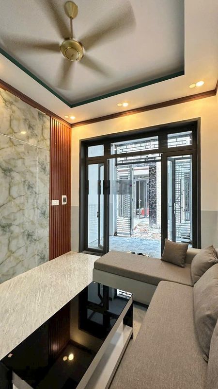 Chủ gởi bán nhà 1 trệt 1 lầu ngay ubnd p.an bình, 3,6x15=52,4m2, thổ cư 100%, trần quốc toản vô 20m