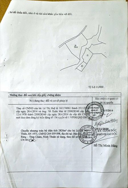 Tôi cần bán gấp đất nhà vườn (cách chợ Đinh Văn 2km) xã Đạ Đờn, Lâm Hà. DT 2820m2, giá 3,1 tỷ