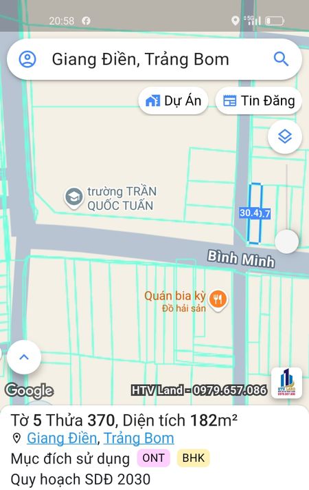 Cơ hội sở hữu mặt tiền kinh doanh siêu hot ngay tại Giang Điền, Trảng Bom, Đồng Nai