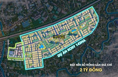 Bán đất nền King Hill Residence đối diệN Eco Retreat, giá chỉ 2 tỷ 067, vay 70%