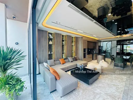 Tòa nhà 61m2 mặt tiền 4.5m, 7 tầng thang máy, full nội thất cao cấp 16.9 tỷ, sổ đỏ chính chủ để két