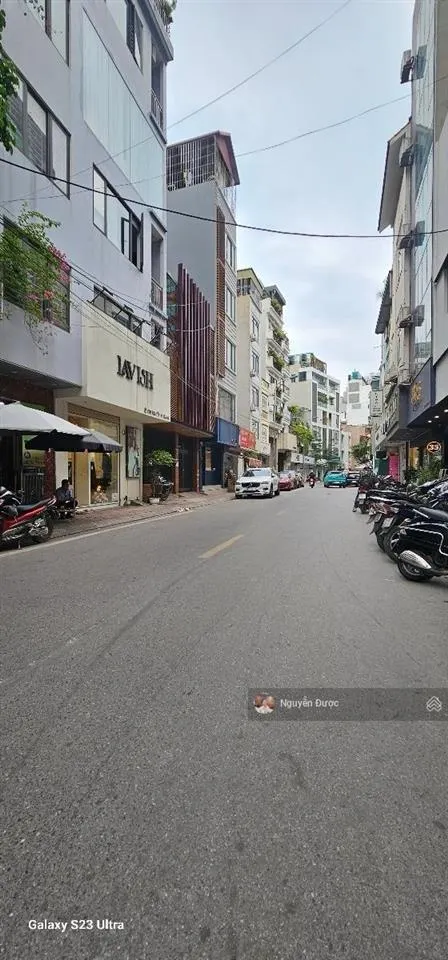 Mặt phố nguyễn hy quang, dt 44m, mt rộng 5.2m, 6 tầng, thang máy, thông sàn, khu vực nhiều tòa vp