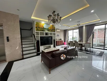 Bán biệt thự 3 tầng có thang máy, view sông khu compound đảo nổi cẩm lệ, đà nẵng, giá