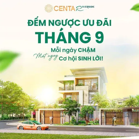 Dự án centa riverside cách hồ tây 15p hơn 4 tỷ sở hữu căn 225m2 giá chủ đầu tư, pháp lý sổ hồng
