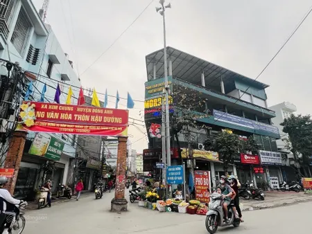 Bán gấp nhà mặt phố kim chung, đông anh, hà nội, 13 tỷ, 111m2 nhà 4t thang máy mặt phố kinh doanh