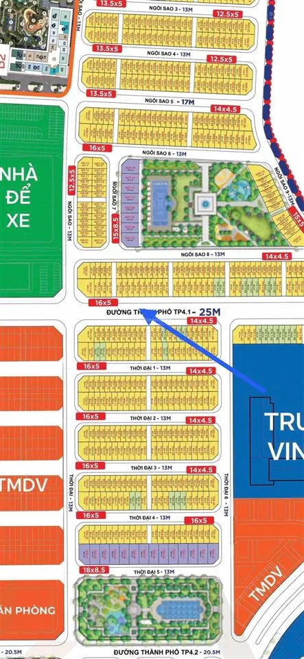 Bán căn nhật nguyệt 62,5m2 vinhomes cổ loa mặt tiền 4,5 m xây 5 tầng để mua căn to hơn
