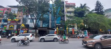 Bán toà văn phòng mặt phố hoàng quốc việt, cầu giấy 205m2 6tầng mt6.2m vỉa hè rộng kinh doanh đẹp