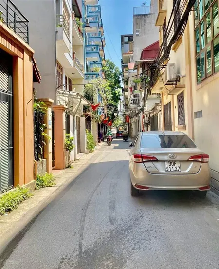 Phân lô nguyễn văn huyên, nghĩa đô, cầu giấy 55m2, 4 tầng, mặt ngõ thông ô tô vào nhà giá đầu tư