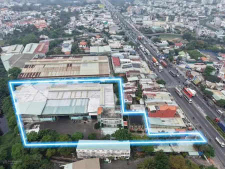 Chính chủ cần bán gấp đất mặt tiền quận 12 có sẳn 1 xưởng trên đất