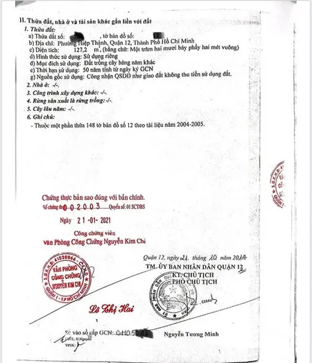 Bán lô đất thổ cư sổ riêng mặt tiền tổng 127 m2 giá 5.4tỷ, 0919 147 ***