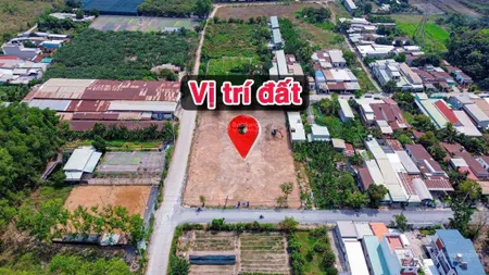 Bán nhanh lô đất mặt tiền tây bắc, thị trấn củ chi.