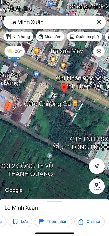 Bán đất mặt tiền trần văn giàu 45m x 100m, 4486m2 giá 30triệu/m2