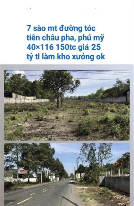 Cần bán gấp lô đất đẹp mt đường trần phú (hdtt) 3300m2 giá 13.5 tỷ