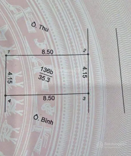Hàng hiểm đất sơn đồng 35.3m, mặt tiền hơn 4m, giá chỉ 3,3 tỉ. ôtô 7 chỗ đi qua đất