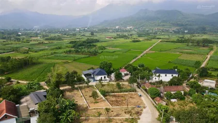 Mảnh đất nghỉ dưỡng đa cuống, yên bài cách tt hà nội chỉ 45km, view núi ba vì, cánh đồng tuyệt đẹp