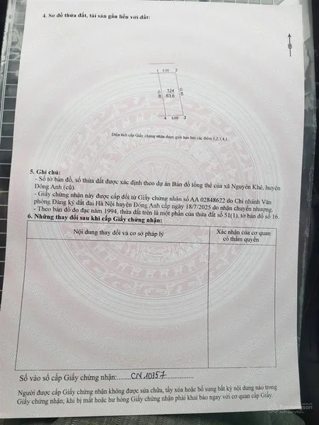 Bán 63m2 đất ngay sát nhà văn hoá thôn khê nữ, xã phúc thịnh, tp hà nội. vị trí vàng giá đầu tư.