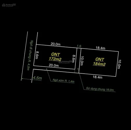Lô đất nhà vườn tại lão phong tân phong kiến thụy. diện tích 384m2 ngang 10m tuyệt đẹp