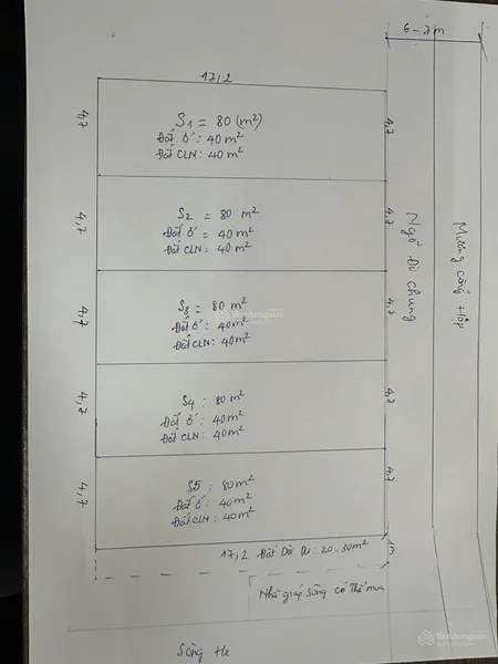 Ra mắt bạt phân lô tại dương kinh hải phòng. diện tích ngang 4,7m. tổng 80m2. ngõ thực tế 7m