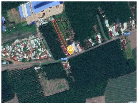Bán đất 1298.9m² giá 990 triệu Xã An Long
