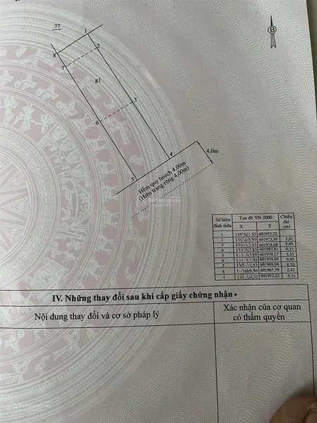 Chính chủ nhờ bán đất hẻm ô tô đường 2/4. 119.7m2, ngang 5.5m. giá chỉ 4.75 tỷ