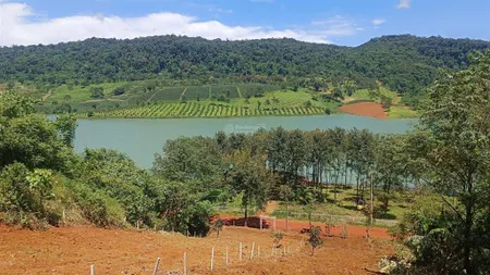 Bán đất view hồ ngọc 622m2 qh thổ cư, tại xã lộc tân cũ, phường 2 bảo lộc,, lâm đồng, giá 1,4 tỷ