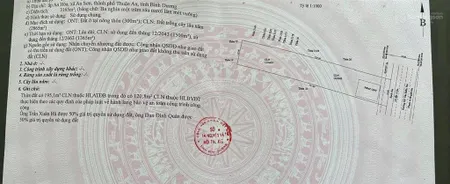 Bán lô đất hơn 3000m2 tại xã an sơn tp thuận an đường nhựa lớn kinh doanh được có thổ cư