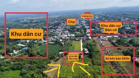 Đất thổ cư 100m2 giá chỉ 760 triệu ngay khu dân cư xã bàu hàm đồng nai, đầy đủ tiện ích xung quanh