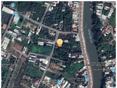 Bán đất 123.5m² ngang 5.6m giá 1.6 tỷ gần đường Hoàng Hoa Thám, phường Long Châu, tỉnh Vĩnh Long