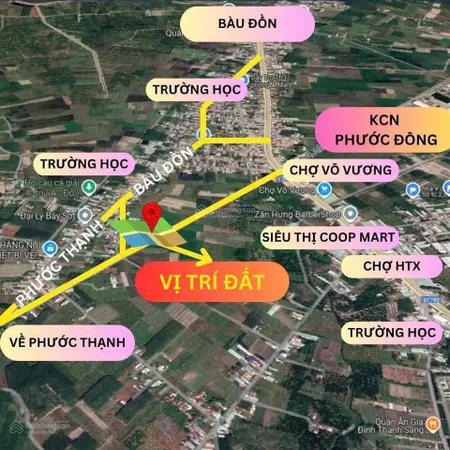 Chỉ 499tr có ngay siêu phẩm view kênh mát mẻ tại ấp 5, xã bàu đồn, gò dầu, tây ninh