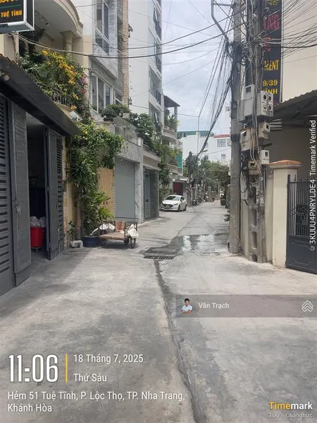 Bán đất hẻm tuệ tĩnh lộc thọ nha trang gần biển phù hợp an cư hay đầu tư