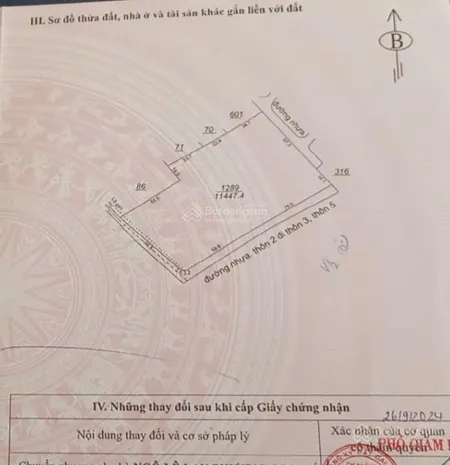 Bđs lớn skc gần 1.2 hecta lâm đồng, đường nhựa, đất làm xưởng, dự án phân lô, 3 mặt tiền đường