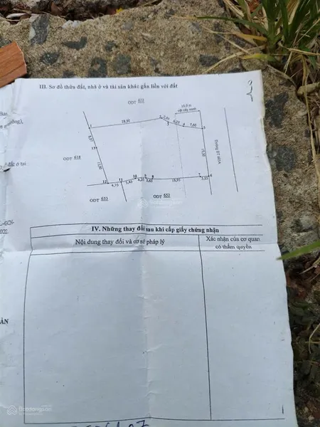 Bán lô đất 977m2 mt võ nguyên giáp đối diện the nam hải giá 30tr/m2 quy 0905 959 ***