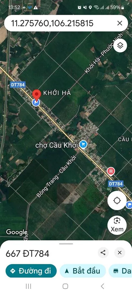 Đất kinh doanh mặt tiền đt 784, vị trí đắc địa thích hợp kinh doanh buôn bán