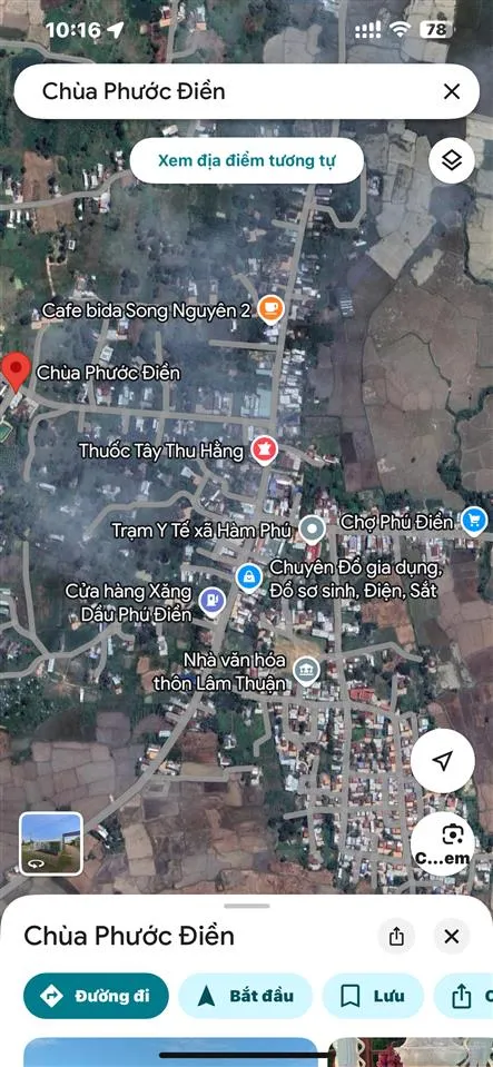 Bán đất thổ cư, mặt tiền đường nhựa ngay nút giao cao tốc dầu giây phan thiết