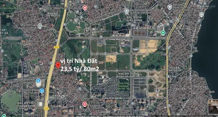 Đất mặt phố trần cung, sổ vuông vắn, mt 4.5m, đường 13,5m, phù hợp xây văn phòng, 23.5 tỷ/ 80m2